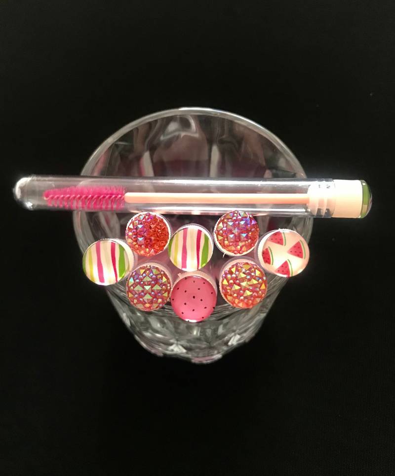 Clearance Watermelon Sugar Lash Verlängerung Spoolie Brow Brush - Einweg Reise Wands Mascara Tube von Etsy - LiveLoveLashBoutique