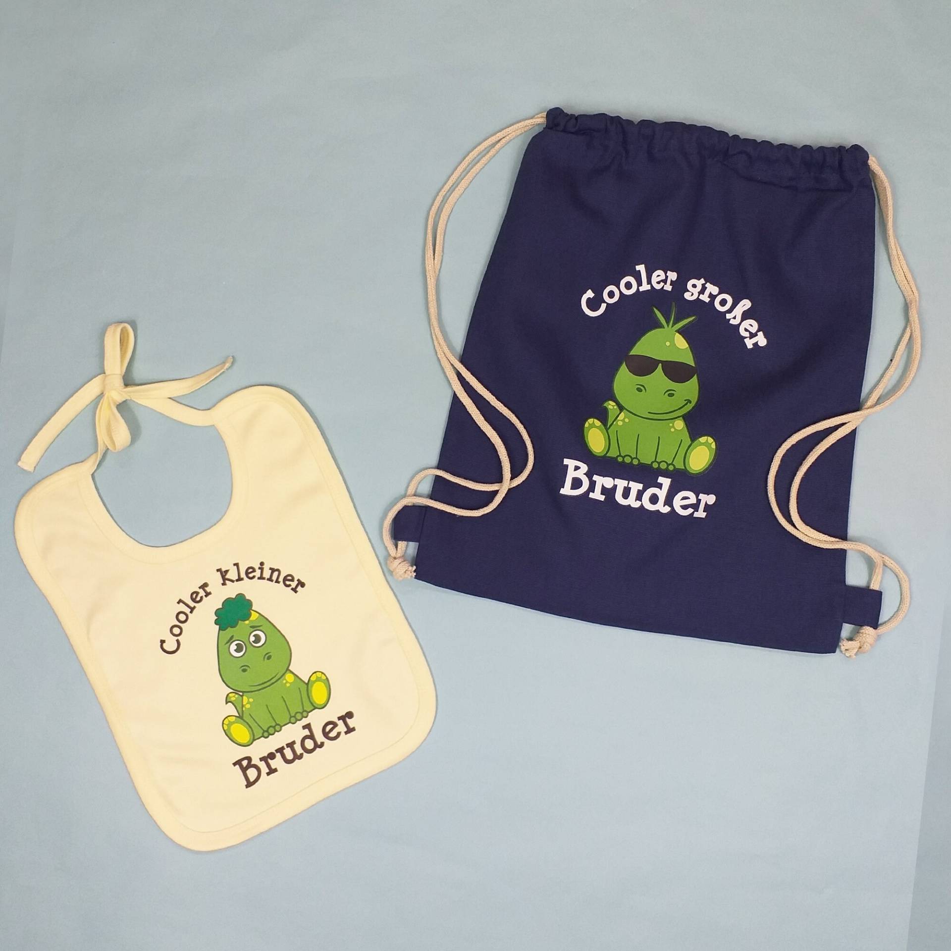 Baby Geschenk-Set "Großer Bruder & Kleiner Bruder" - Lätzchen + Beutel Baby Geschenk-Set "Großer Bruder & Kleiner Bruder" - Lätzchen + Beutel von Etsy - LiviettaShop