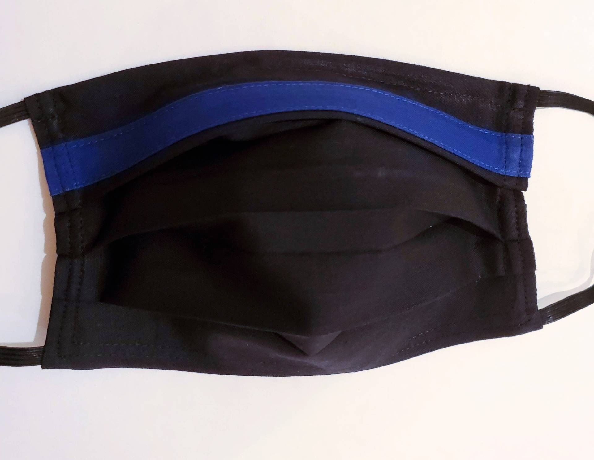 Blue Line Wiederverwendbare Gesichtsmaske Mit Nasenklemme Und Filterfach von Etsy - LochNessLocker