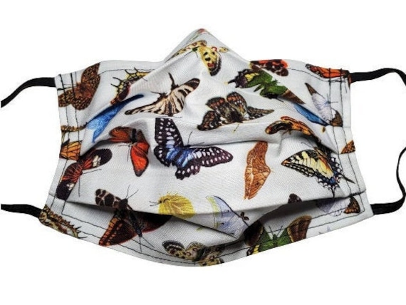 Butterfly Collection Wiederverwendbare Verstellbare Gesichtsmaske Mit Filterfach Und Nasennadeldraht Butterfly Collection Wiederverwendbare Verstellbare Gesichtsmaske Mit Filterfach Und Nasennadeldraht von Etsy - LochNessLocker