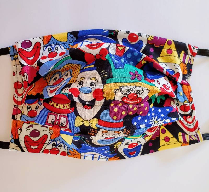 Clowning Um Verstellbare Gesichtsmaske Mit Nase Pinch Draht Und Filterfach von Etsy - LochNessLocker