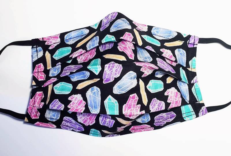 Crystal Collection Wiederverwendbare Maske von Etsy - LochNessLocker
