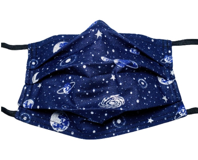 Funkelnde Planeten Und Galaxien Wiederverwendbare Verstellbare Gesichtsmaske Mit Nasenklemme Draht Filterfach 2 Lagig 100% Baumwolle von Etsy - LochNessLocker