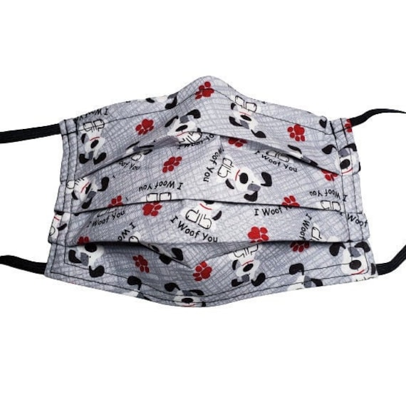 I Woof You Wiederverwendbare Verstellbare Gesichtsmaske Mit Nasennadel Draht I Woof You Wiederverwendbare Verstellbare Gesichtsmaske Mit Nasennadel Draht von Etsy - LochNessLocker