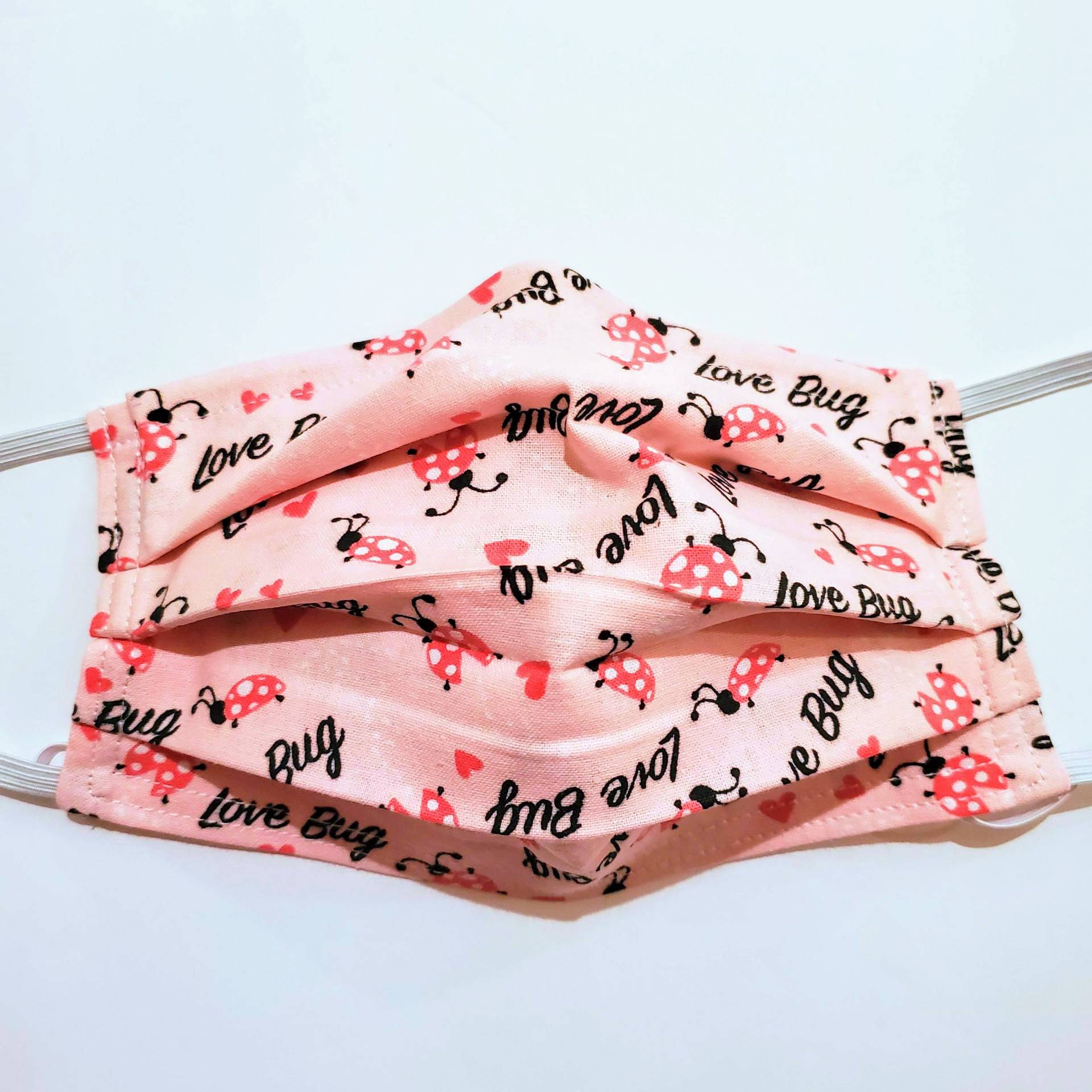 Love Bug Wiederverwendbare Maske von Etsy - LochNessLocker