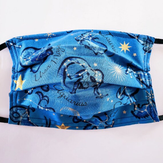 Metallic Constellation Wiederverwendbare Maske von Etsy - LochNessLocker