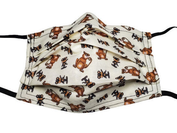 Verstellbare Gesichtsmaske Mit Nasenklemmen-Draht Und Filterfach von Etsy - LochNessLocker