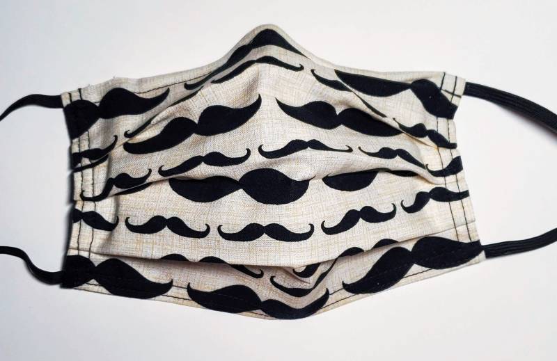 Moustache Of Mystery Wiederverwendbare Maske von Etsy - LochNessLocker