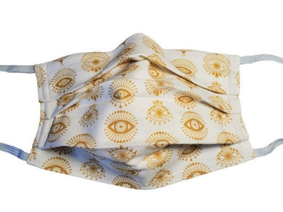 Mystic Eye Witchy Verstellbare Gesichtsmaske Mit Nasen-Klemmdraht Und Filterfach von Etsy - LochNessLocker