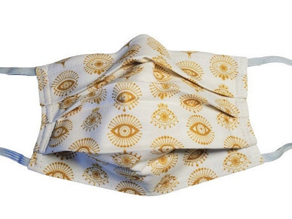 Mystic Eye Witchy Verstellbare Gesichtsmaske Mit Nasen-Klemmdraht Und Filterfach von Etsy - LochNessLocker