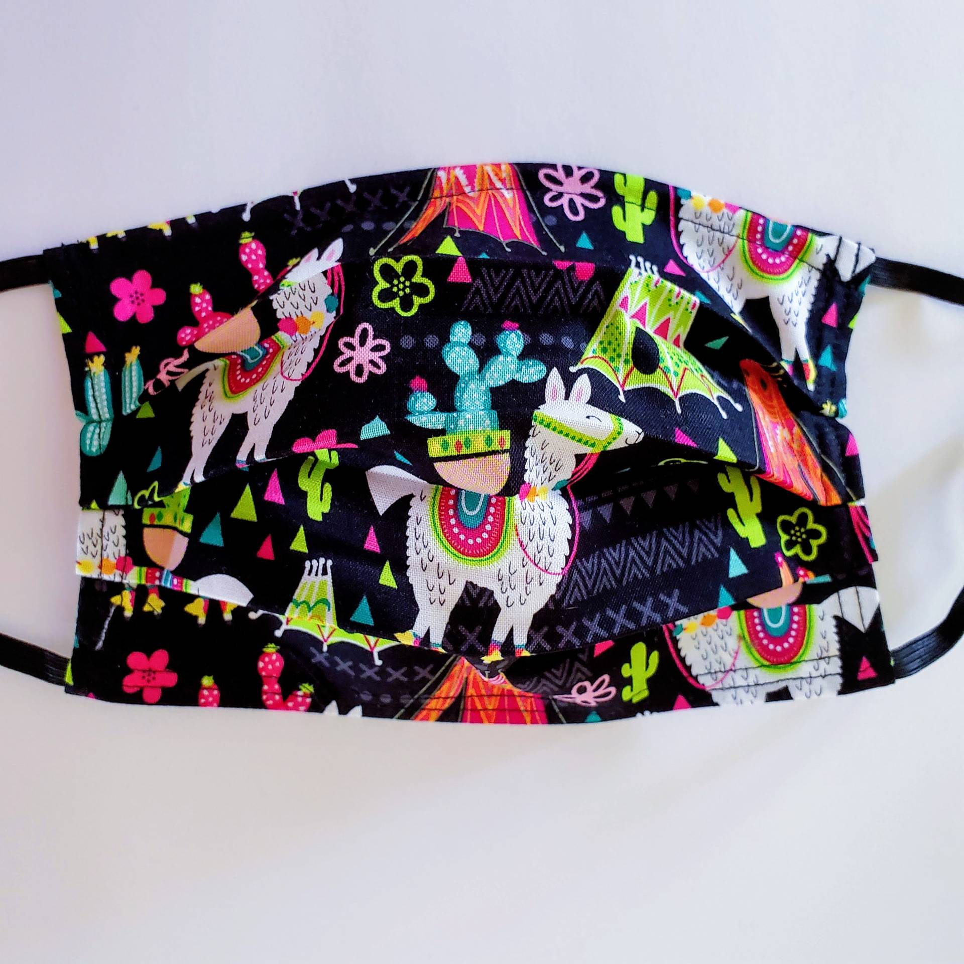 Neon Lama Wiederverwendbare Maske von Etsy - LochNessLocker