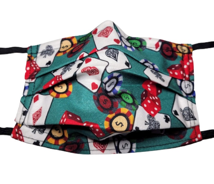 Poker Chips Gesichtsmaske Einstellbare Wiederverwendbare Mit Nasenklemmendraht Und Filterfach von Etsy - LochNessLocker