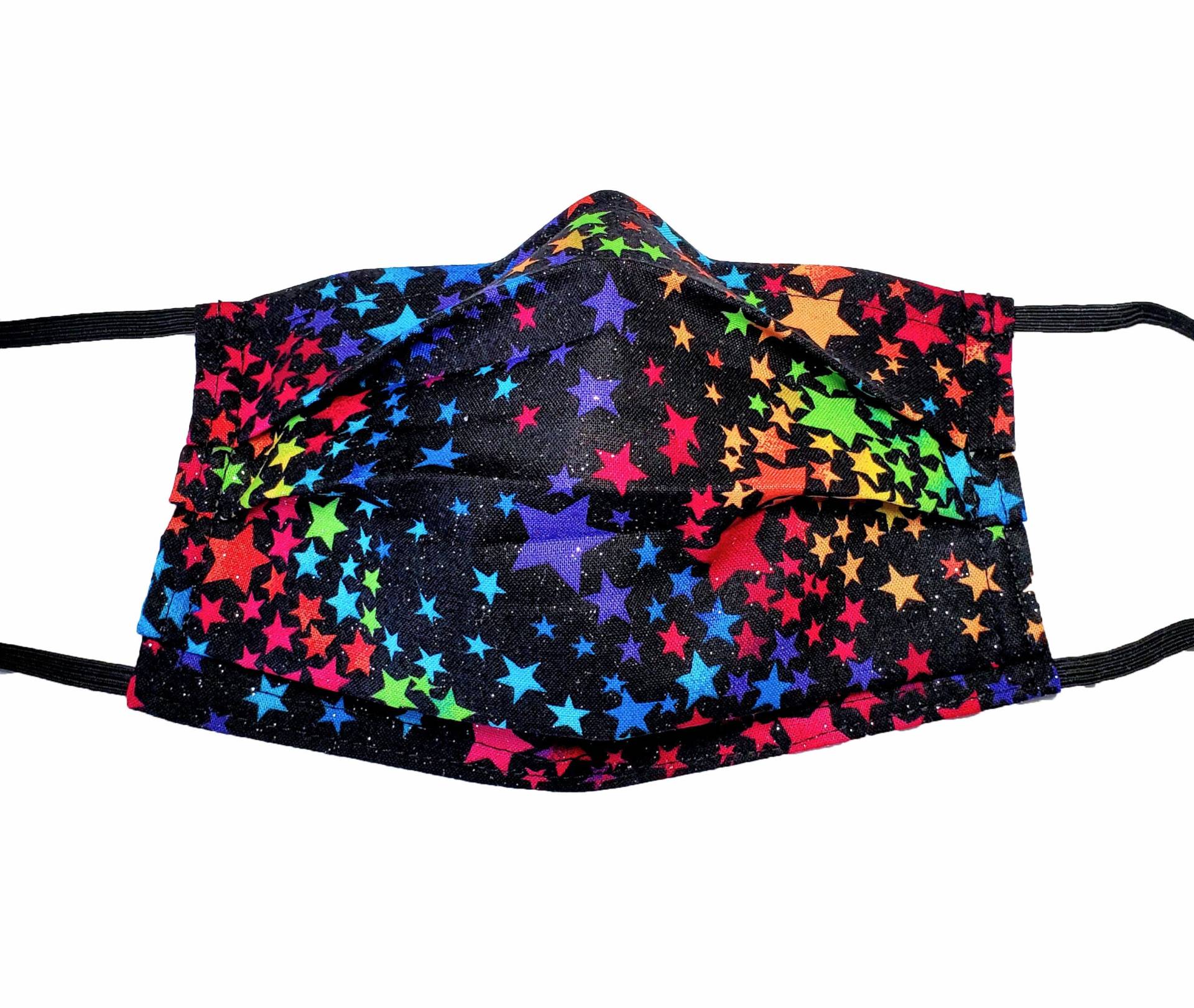 Regenbogen Funkelnde Sterne Wiederverwendbare Einstellbare Gesichtsmaske Mit Nasenklemme Draht Und Filterfach Regenbogen Funkelnde Sterne Wiederverwendbare Einstellbare Gesichtsmaske Mit Nasenklemme Draht Und Filterfach von Etsy - LochNessLocker