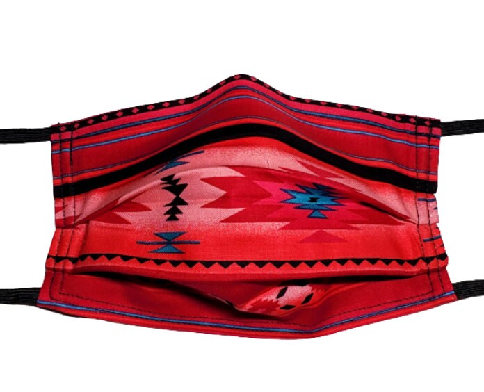 Rote Western Quilt Wiederverwendbare Gesichtsmaske Mit Nasenklemme Draht Und Filterfach Rote Western Quilt Wiederverwendbare Gesichtsmaske Mit Nasenklemme Draht Und Filterfach von Etsy - LochNessLocker