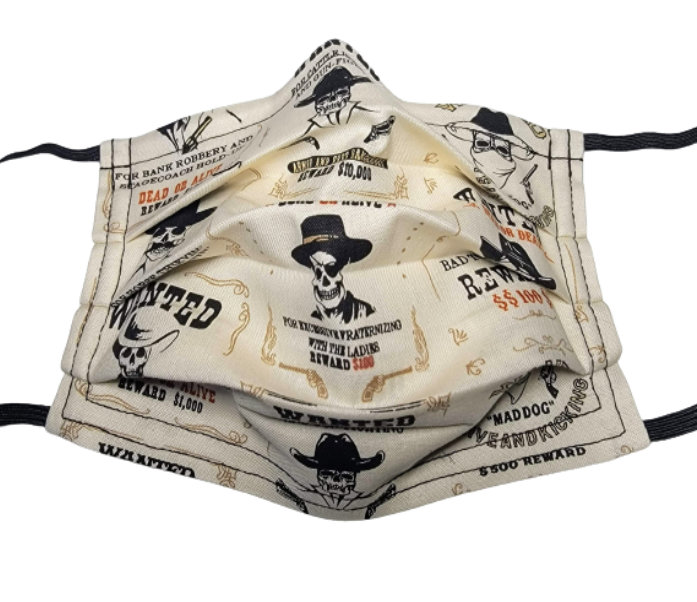 Wanted Skulls Maske Verstellbare Gesichtsmaske Mit Nasen-Klemmdraht Und Filterfach von Etsy - LochNessLocker