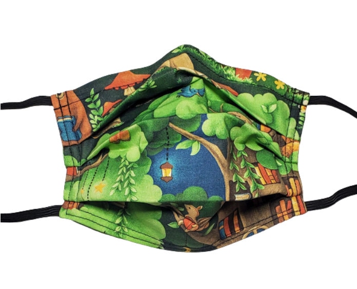 story Time Mask Verstellbare Gesichtsmaske Mit Nasenklemme-Draht Und Filterfach von Etsy - LochNessLocker