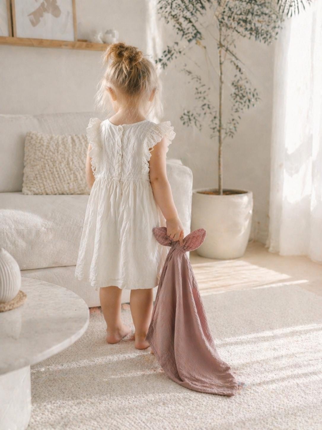 Baby Schnuffeltuch Xl 65X65 | Schmusetuch Kuscheltuch Musselin & Waffelpique Geschenk Zur Geburt Handmade von Etsy - LolidaShop