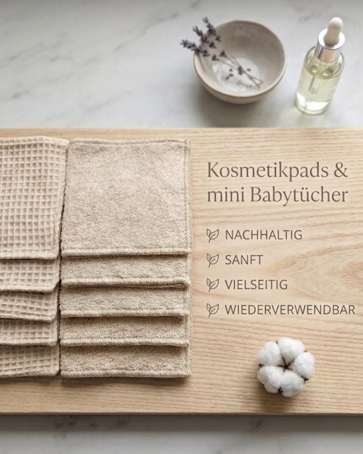 Kosmetikpads Wiederverwendbar | Abschminkpads Gesichtstücher Baby Waschlappen Baumwolle Handmade Kosmetikpads Wiederverwendbar | Abschminkpads Gesichtstücher Baby Waschlappen Baumwolle Handmade von Etsy - LolidaShop