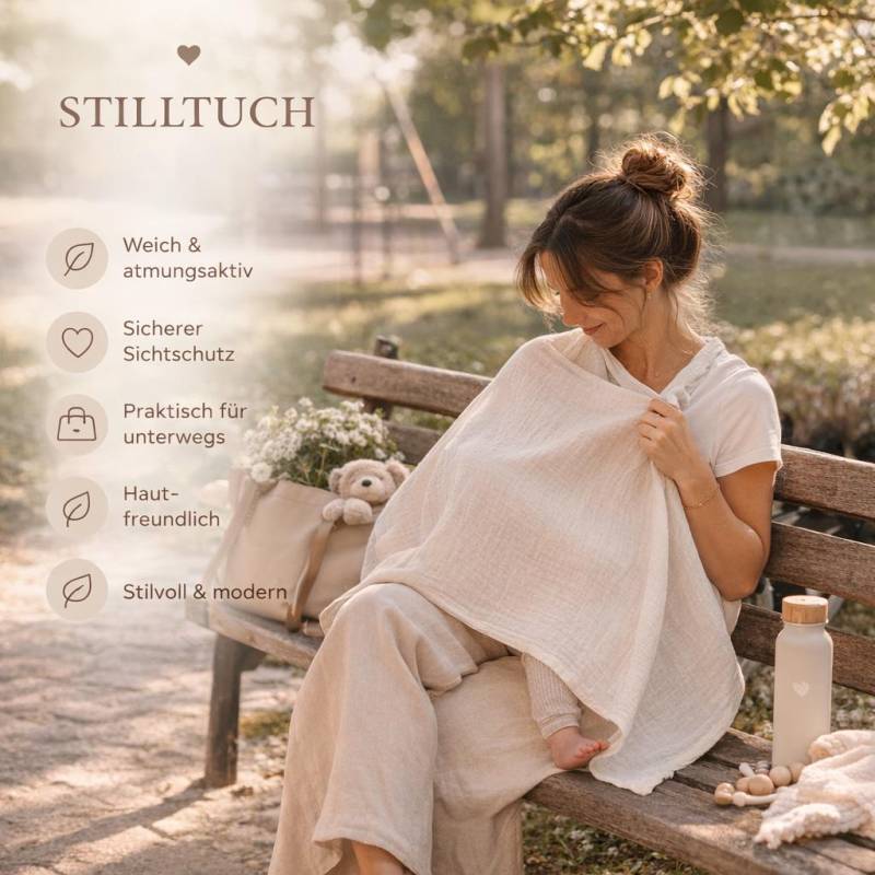 Stilltuch Und Babydecke 100x135 cm | Stillcover Baby| Stilldecke Musselin Waffelpique Geschenk Handmade von Etsy - LolidaShop