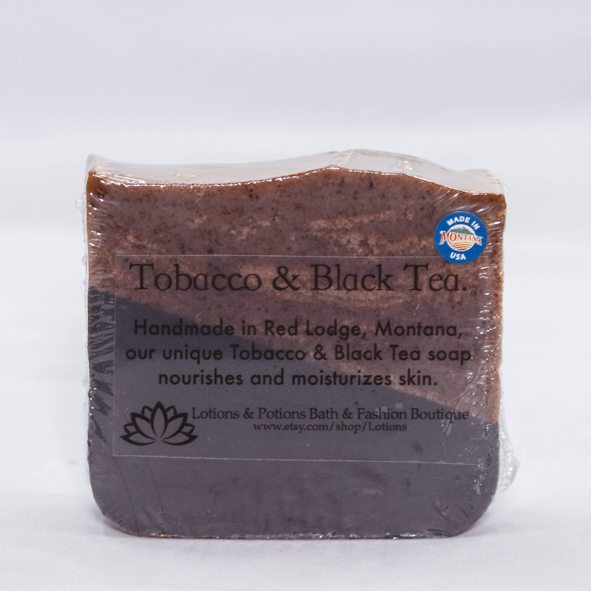 Tabak Und Schwarztee Seife Tabak Und Schwarztee Seife von Etsy - Lotions