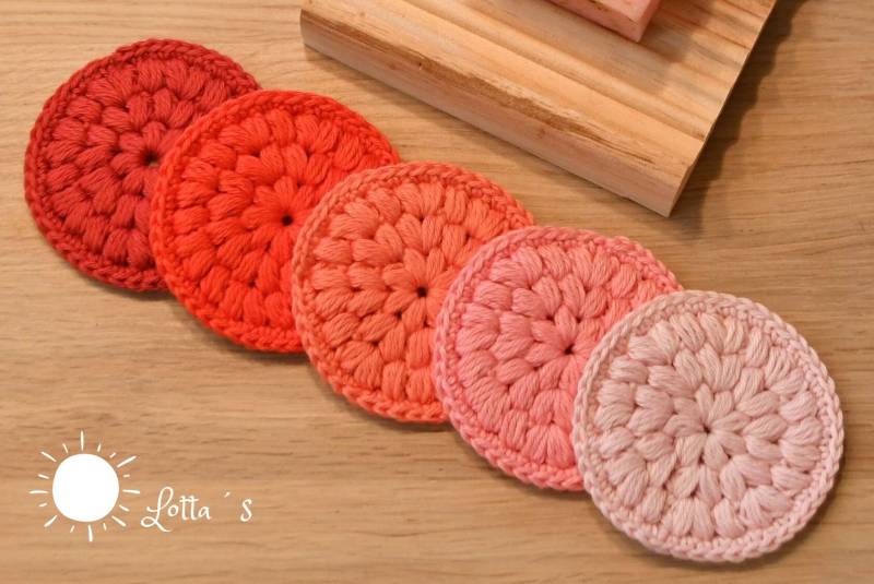 Set Aus 5 Stk. Kosmetikpads Abschminkpads Neues Design Wattepads Zerowaste Makeupremovers Wiederverwendbar Makeuppads Nachhaltig Biocotton von Etsy - LottasLaden