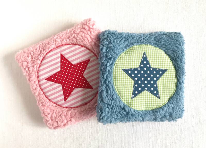 Kirschkernkissen "stern" Aus Baumwollplüsch von Etsy - LottaundLasse