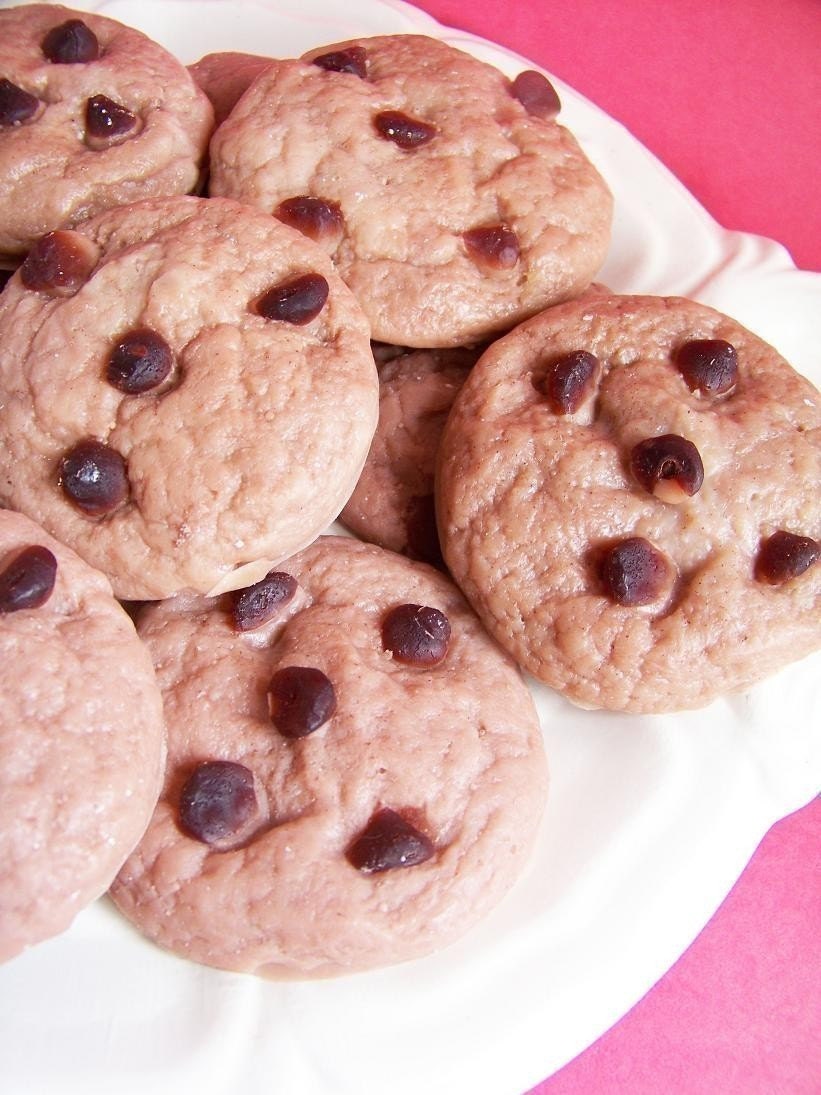 Chocolate Chip Cookie Seife - Schokoladenkeks, Lebensmittelseife, Seifengeschenke, Kinderseife, Seifenkeks, Geburtstagsgeschenke, Dessertseife, Bad von Etsy - LoveLeeSoaps