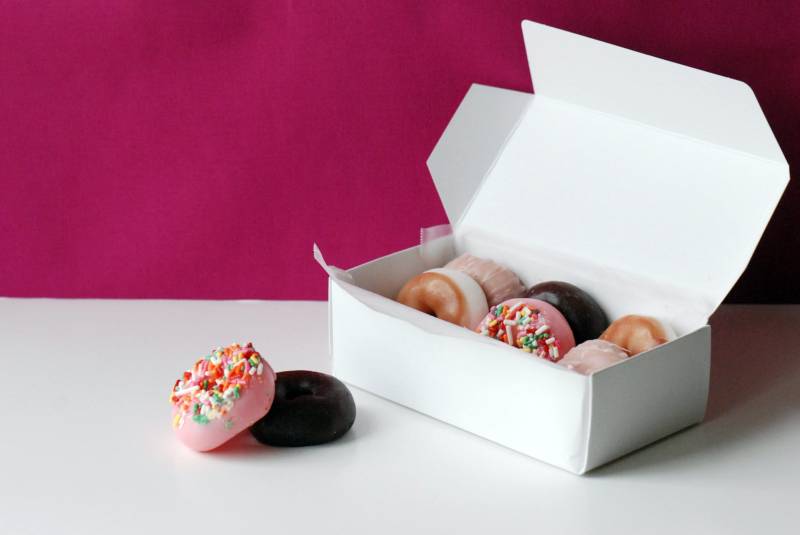 Donut Seife Süße Mini Schokoladenduft 4Er Pack Donut Seife Süße Mini Schokoladenduft 4Er Pack von Etsy - LoveLeeSoaps