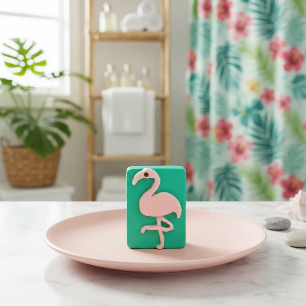 Flamingo Seifenstück Bubblegum Duftend, Feuchtigkeitsspendend, Kinderbadegeschenk Flamingo Seifenstück Bubblegum Duftend, Feuchtigkeitsspendend, Kinderbadegeschenk von Etsy - LoveLeeSoaps