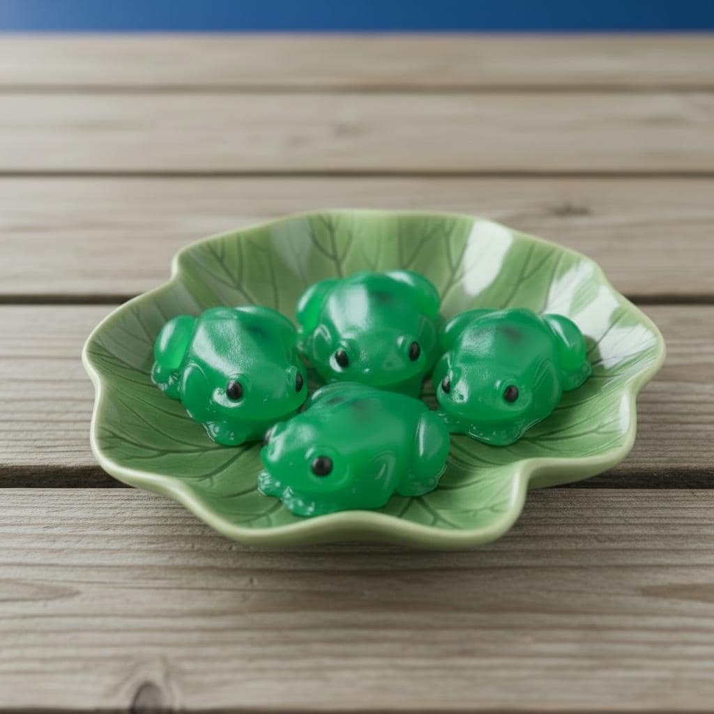 Frosch-Seife Mit Versteckter Fliege Gurke-Melone-Duftende Neuheit-Badefreude Frosch-Seife Mit Versteckter Fliege Gurke-Melone-Duftende Neuheit-Badefreude von Etsy - LoveLeeSoaps