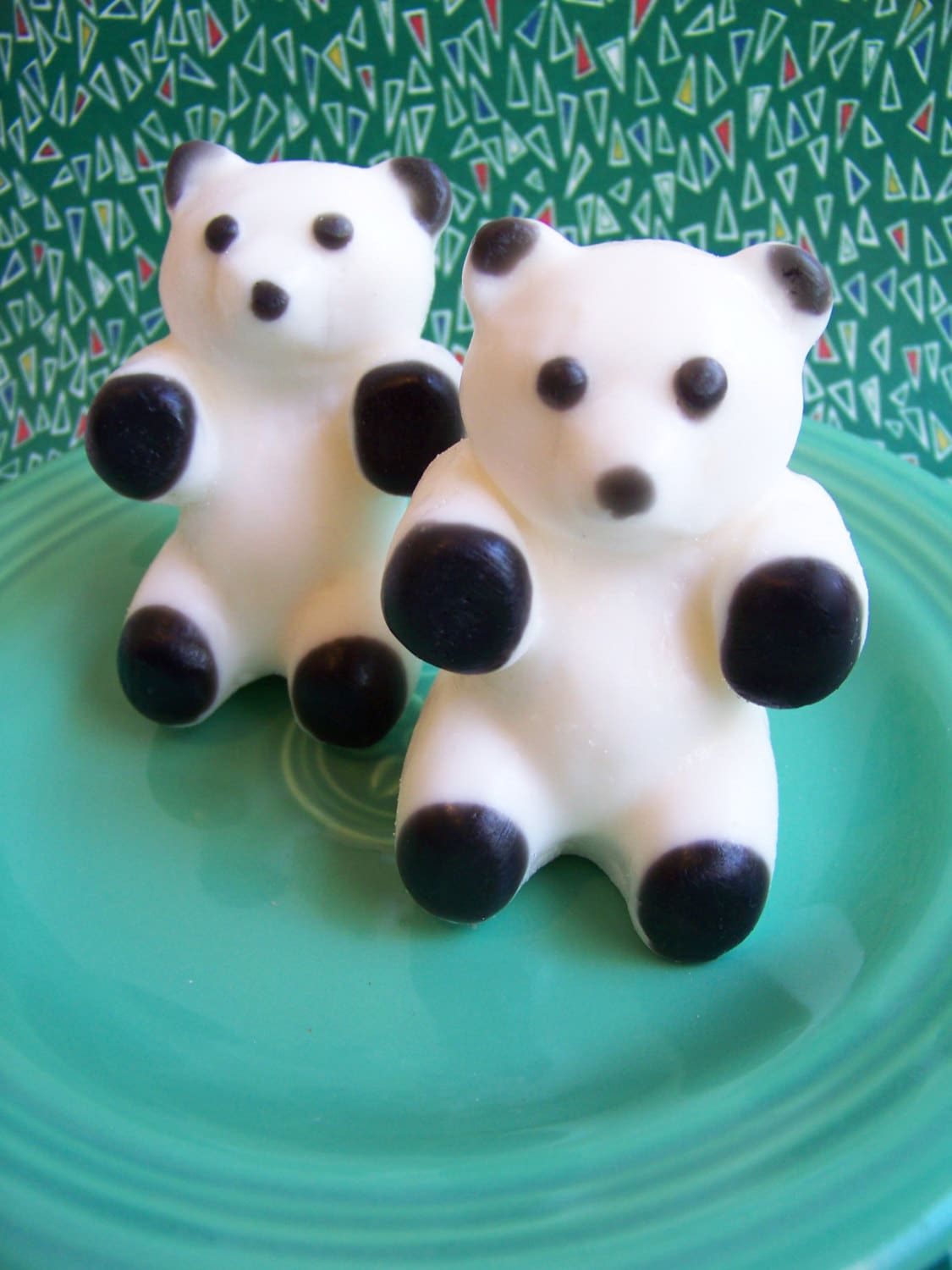Pandabär-Seife Limetten-Mandarine-Duft-Neuheits-Seife von Etsy - LoveLeeSoaps