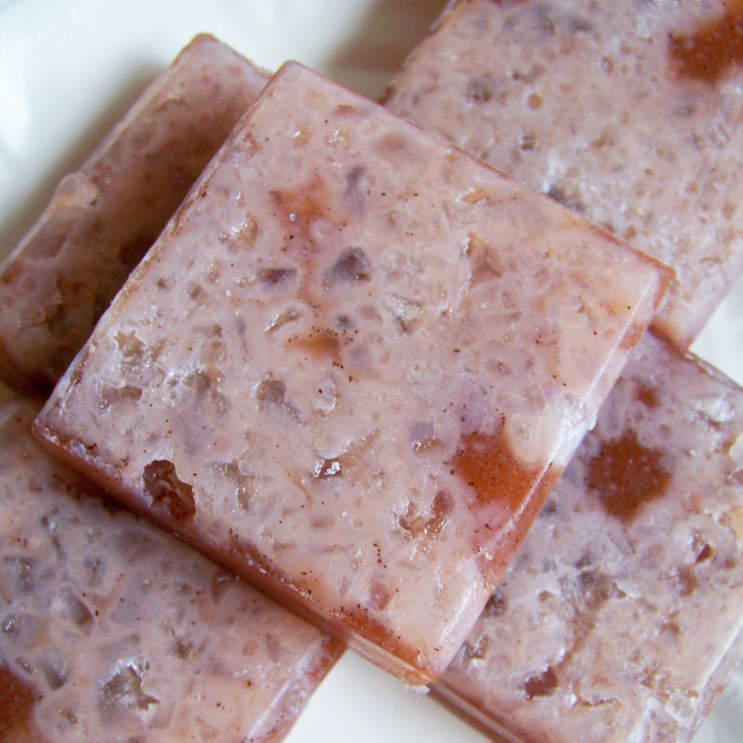 Meersalz-Karamell-Seifen-Peeling-Bar Peeling-Spa-Seife von Etsy - LoveLeeSoaps