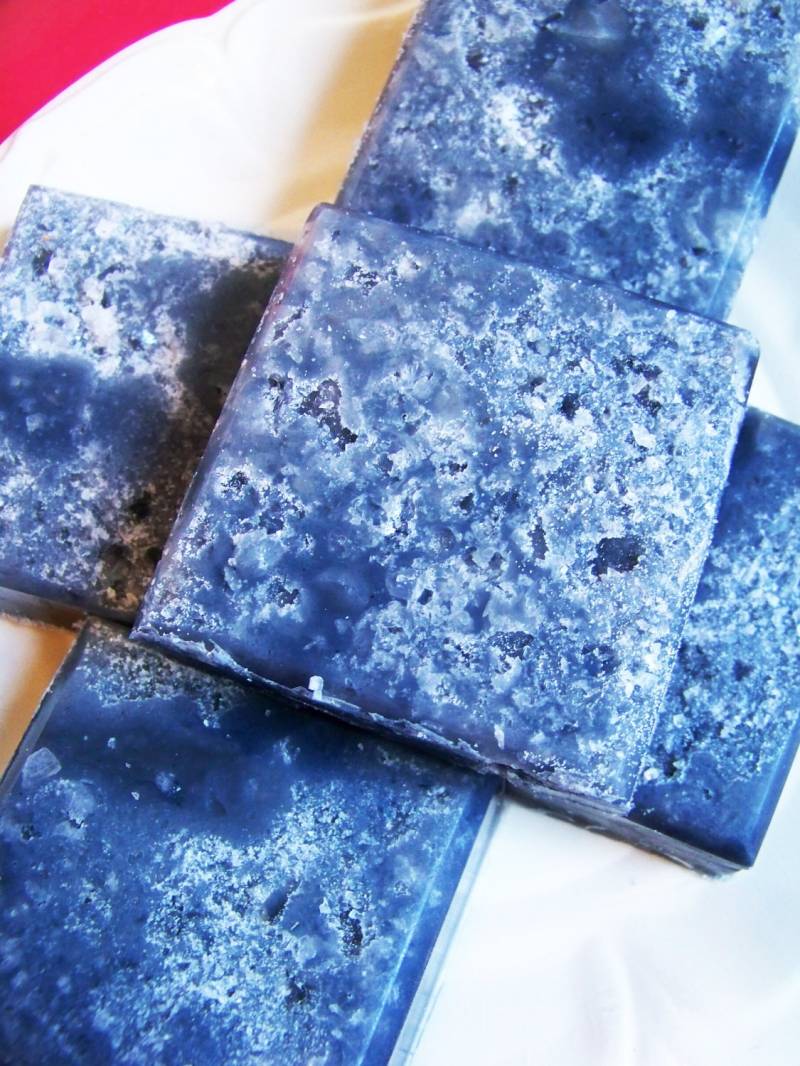 Salzpeeling-Seife Bar Black Cherry Peeling-Spa-Geschenk Salzpeeling-Seife Bar Black Cherry Peeling-Spa-Geschenk von Etsy - LoveLeeSoaps