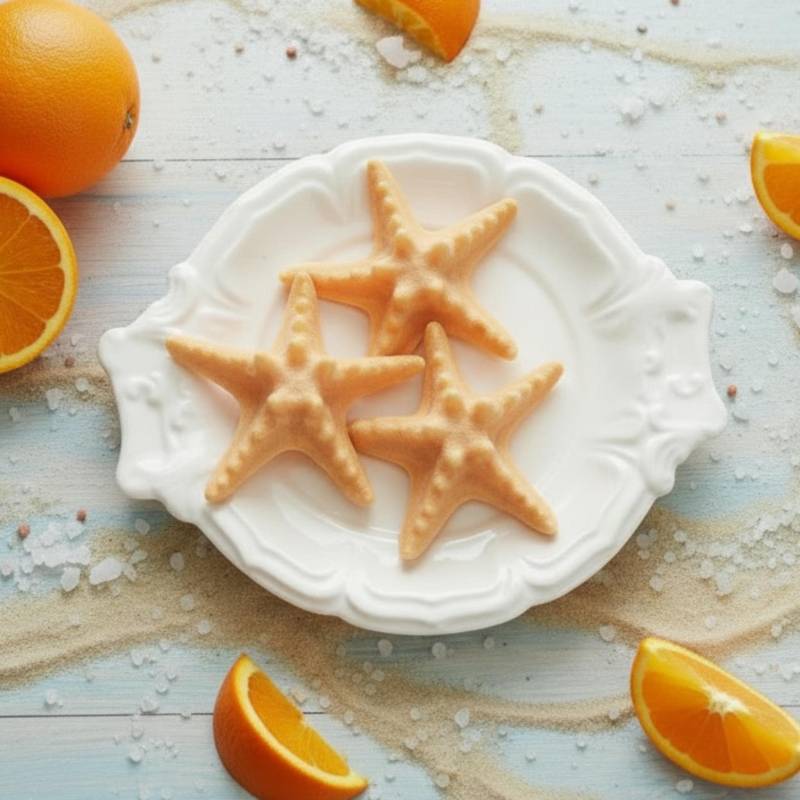 Seestern Seifen-Set Orange Duftende Hochzeitsgeschenke von Etsy - LoveLeeSoaps