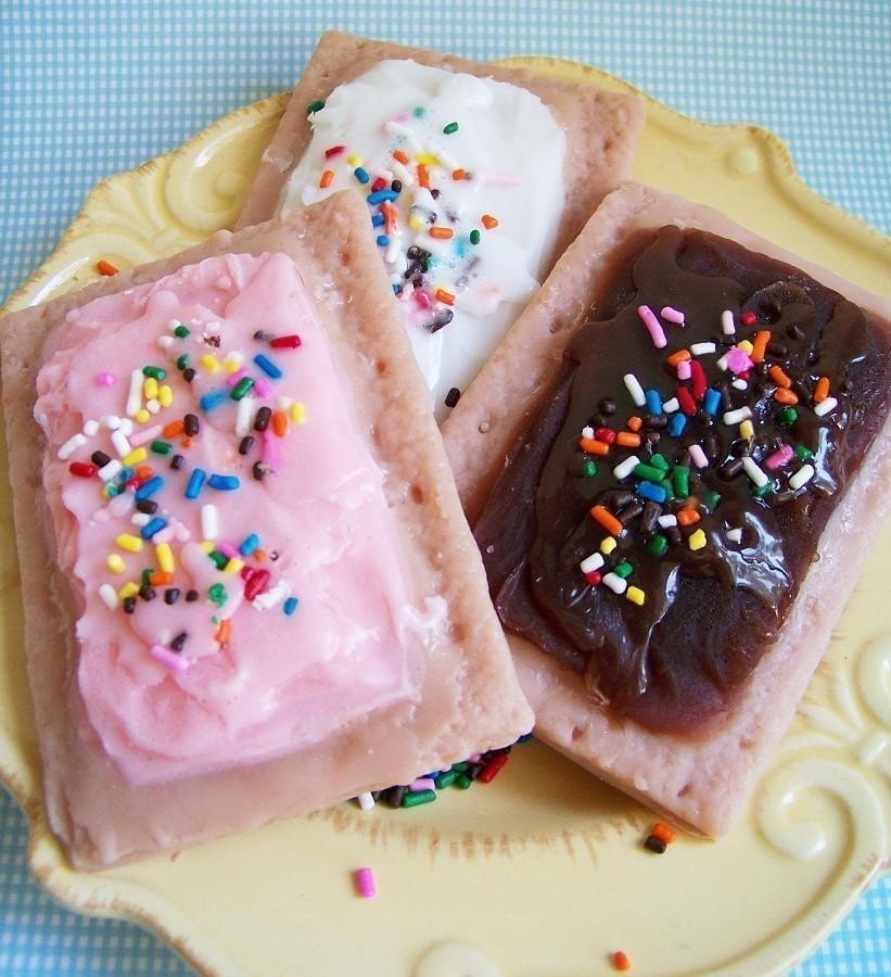 Toaster Gebäck Seife Erdbeer-Schokoladen-Vanille Streuseife von Etsy - LoveLeeSoaps