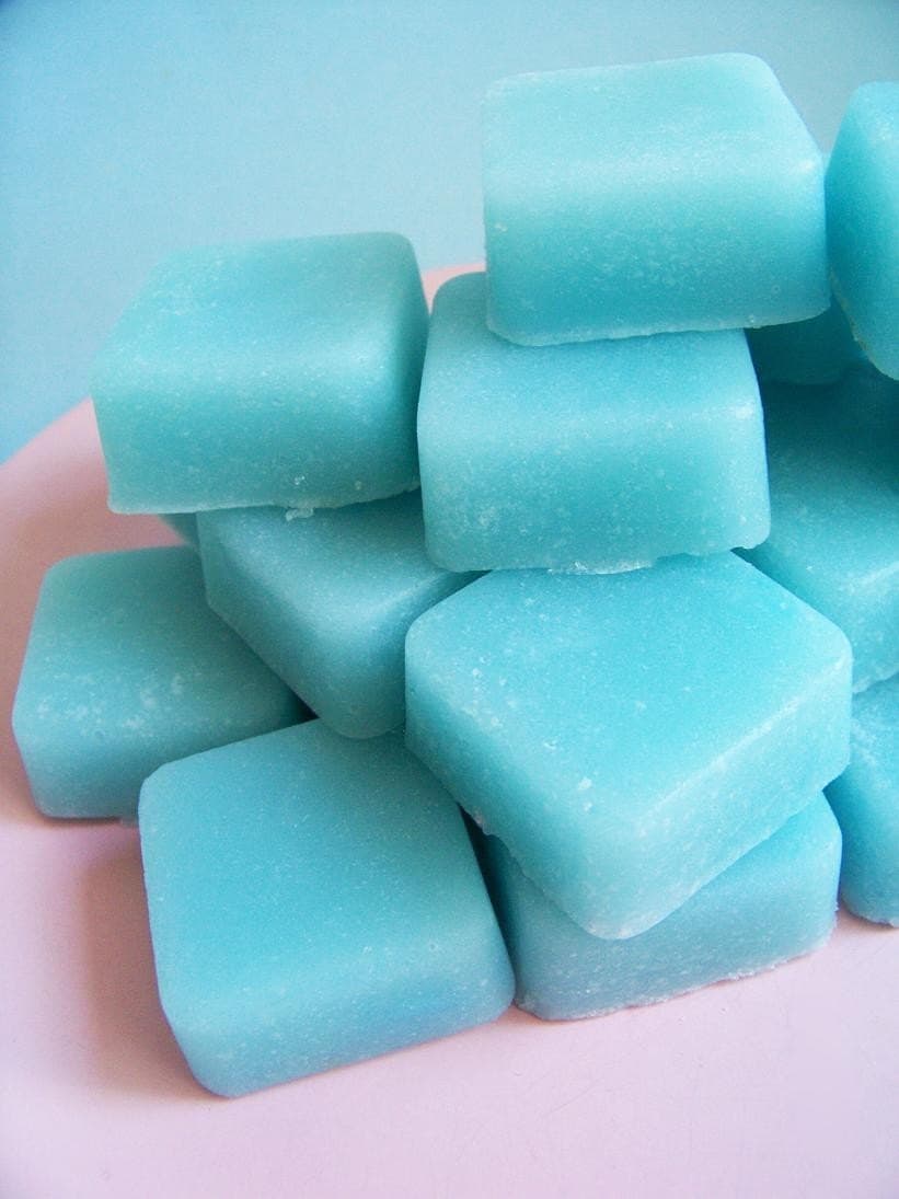 Cotton Candy Duftzucker Scrub Cubes Peeling-Seifen Set von Etsy - LoveLeeSoaps