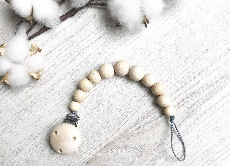 Schnullerkette Natur Schnullerkette Natur von Etsy - LoveMoonKids