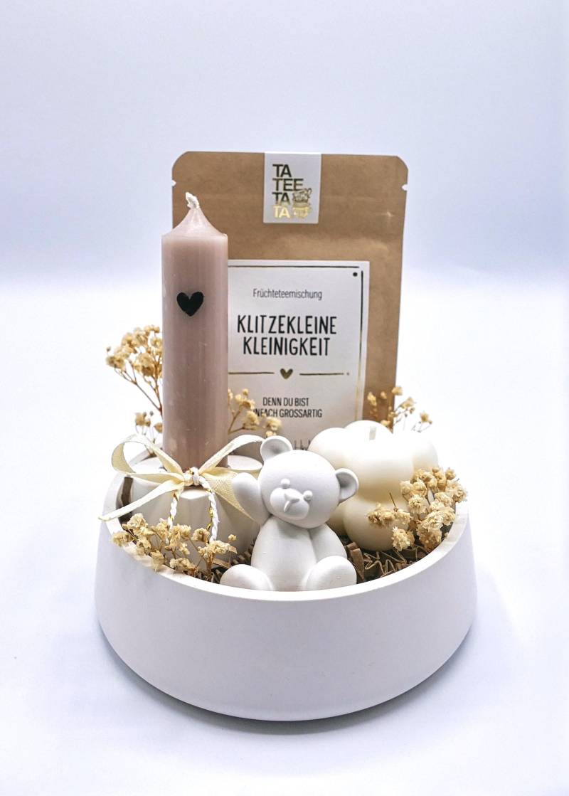 Kleines Geschenkset Kerze Und Engel | Handgemachtes Muttertag Kleinigkeit Dankeschön Kleine Aufmerksamkeit Minimalistisch von Etsy - LovelyMomentShop