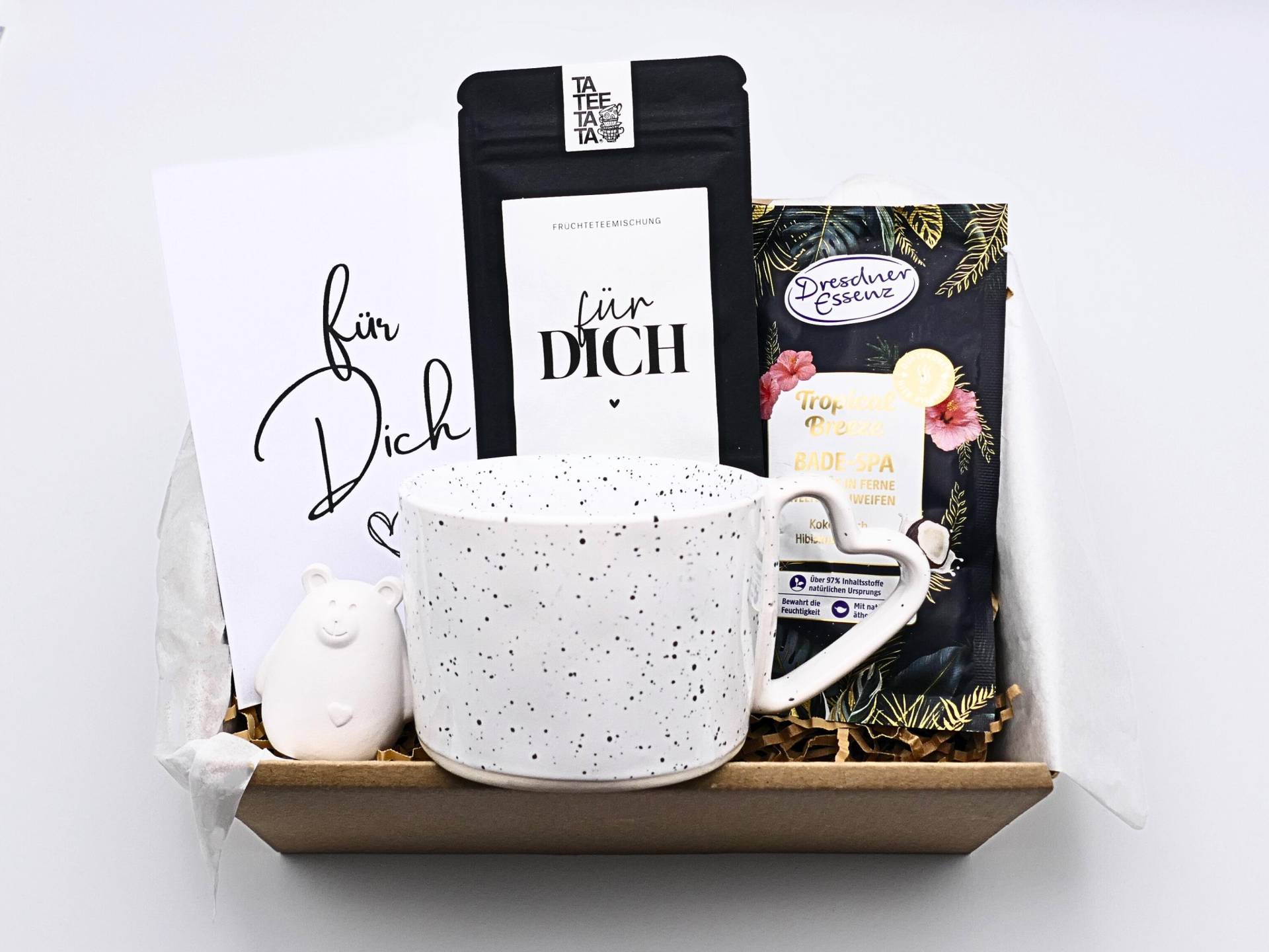 Geschenkset Schwarz-Weiß Mit Tasse | Geschenk Für Frauen Geschenkbox Zum Geburtstag Kleinigkeit Freundin Dankes Mama von Etsy - LovelyMomentShop