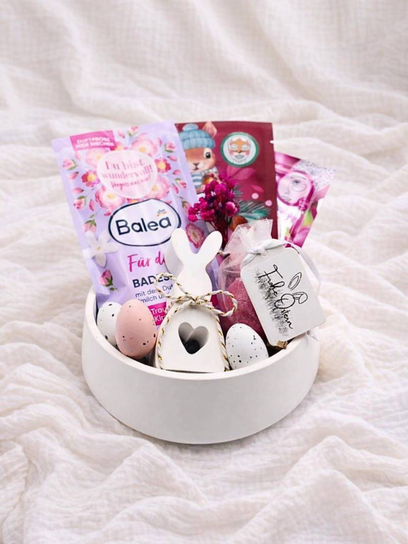 Osternest, Kleinigkeit Zu Ostern Schwester, Osterschale Geschenk, Tochter Geschenk Ostern, Beautyset Jugendlich, Mitbringsel Enkel von Etsy - LovelyMomentShop