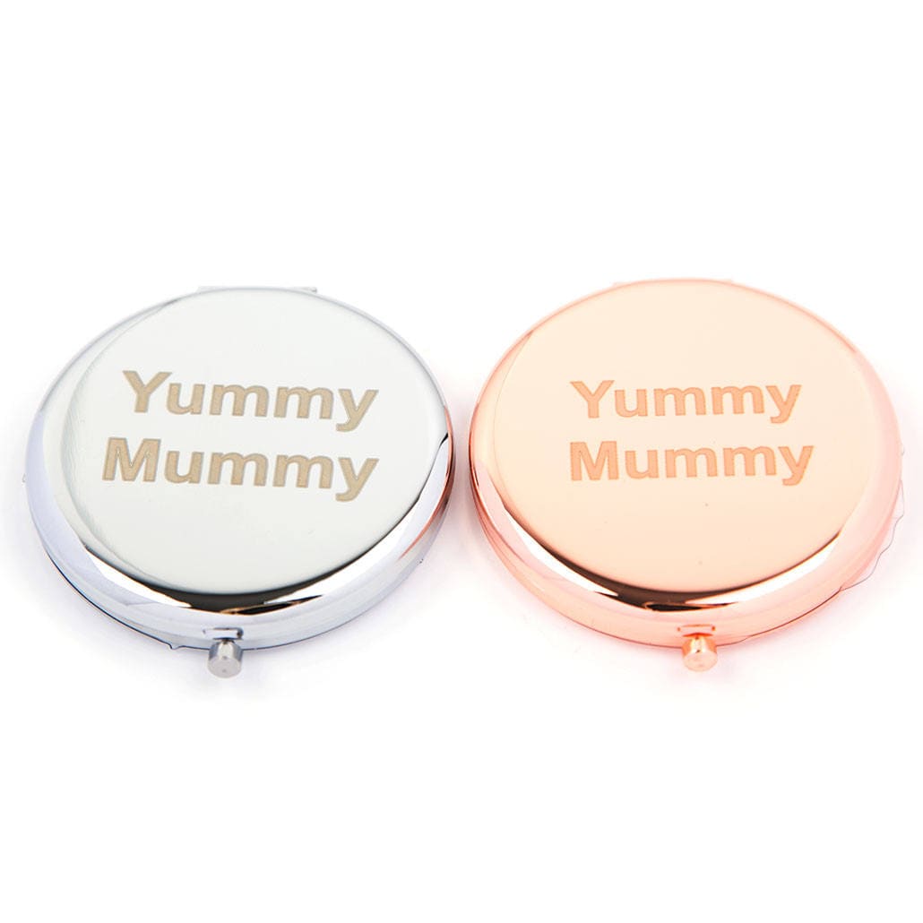 Leckere Mummy Compact Mirror, Slogan Handtaschenspiegel, Mutter Geschenk, Geschenk Für Mama, Kosmetikspiegel, Personalisiertes von Etsy - Lovethelinks