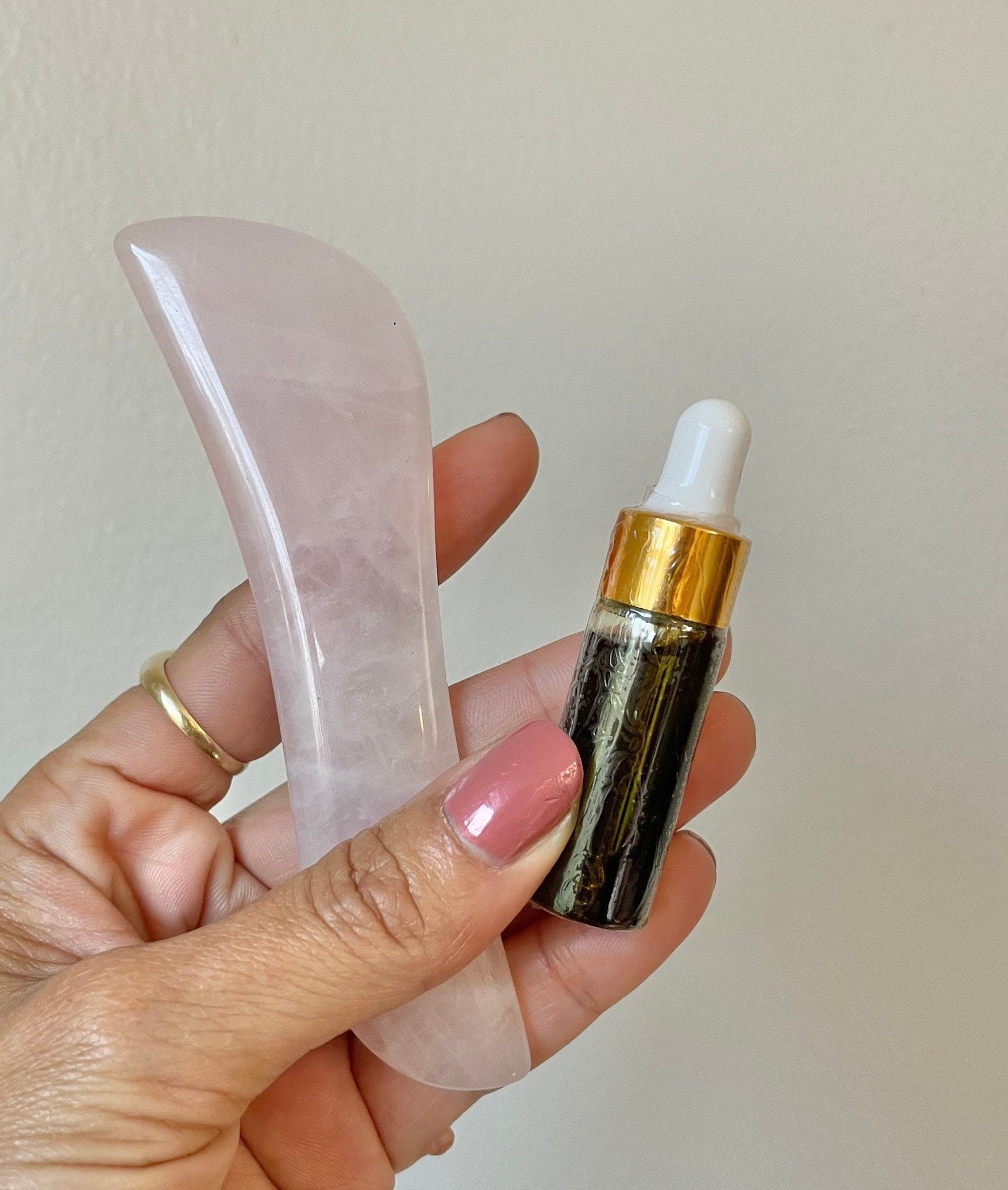 Ganzheitliches Beauty Gua Sha Gesichts Kit Mit Rosenquarz Akupressur Zauberstab | Gesichtsmassage, Sculpting, Grausamkeitsfreie Schönheit von Etsy - Lovevioletalchemy