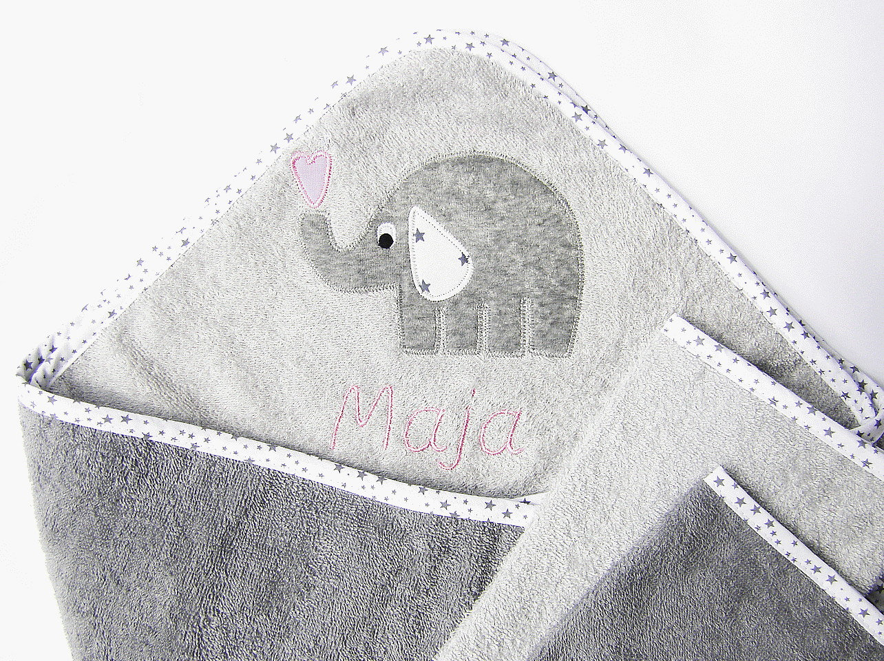 Kapuzenhandtuch 3Er Set Herzifant Rosa | Mit Name Baby Geschenk Kapuzenbadetuch Personalisiert Kapuzenhandtuch 3Er Set Herzifant Rosa | Mit Name Baby Geschenk Kapuzenbadetuch Personalisiert von Etsy - LuMaluShop