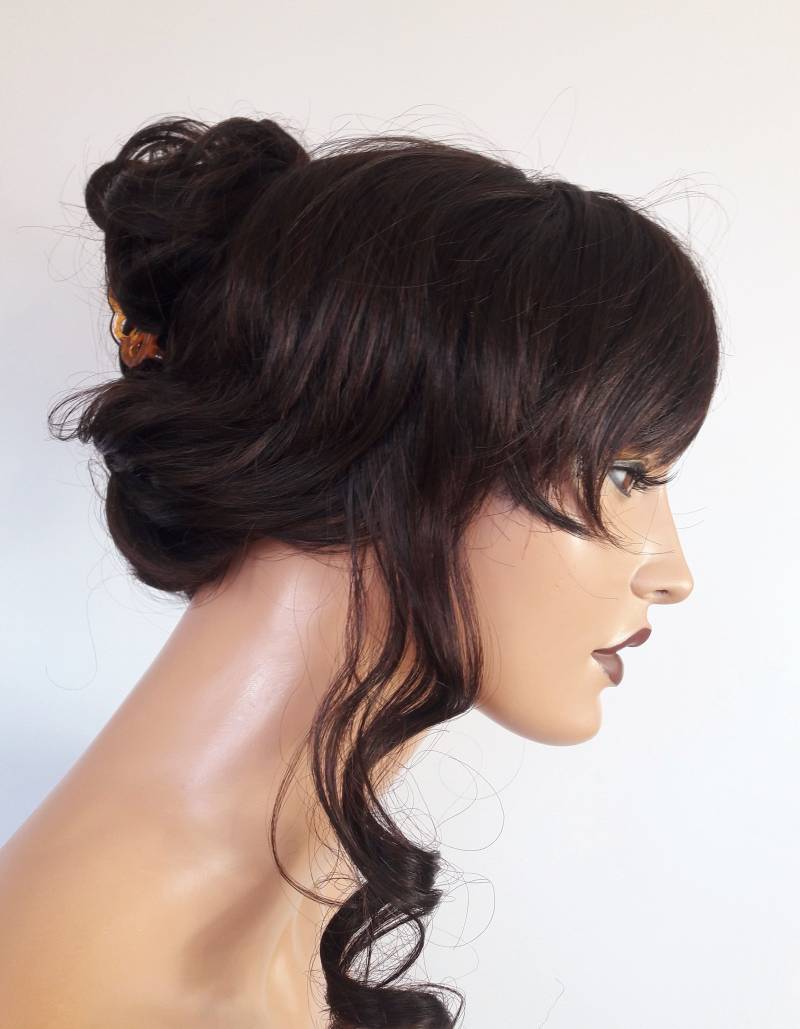 2 Frauen Perücke Kopfbedeckung Tief Braun Schulterlang Lockig 100%kanekalon Statt Mütze Chemo Haarprobleme 2 Frauen Perücke Kopfbedeckung Tief Braun Schulterlang Lockig 100%kanekalon Statt Mütze Chemo Haarprobleme von Etsy - Ludeline