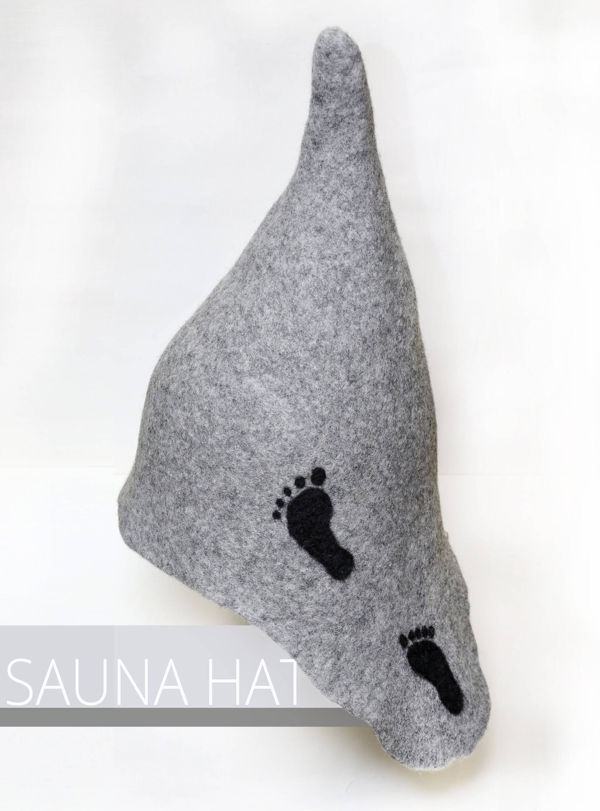 Filz-Wolle Handgefertigte Sauna-Hut, Handarbeit von Etsy - LufiDesign