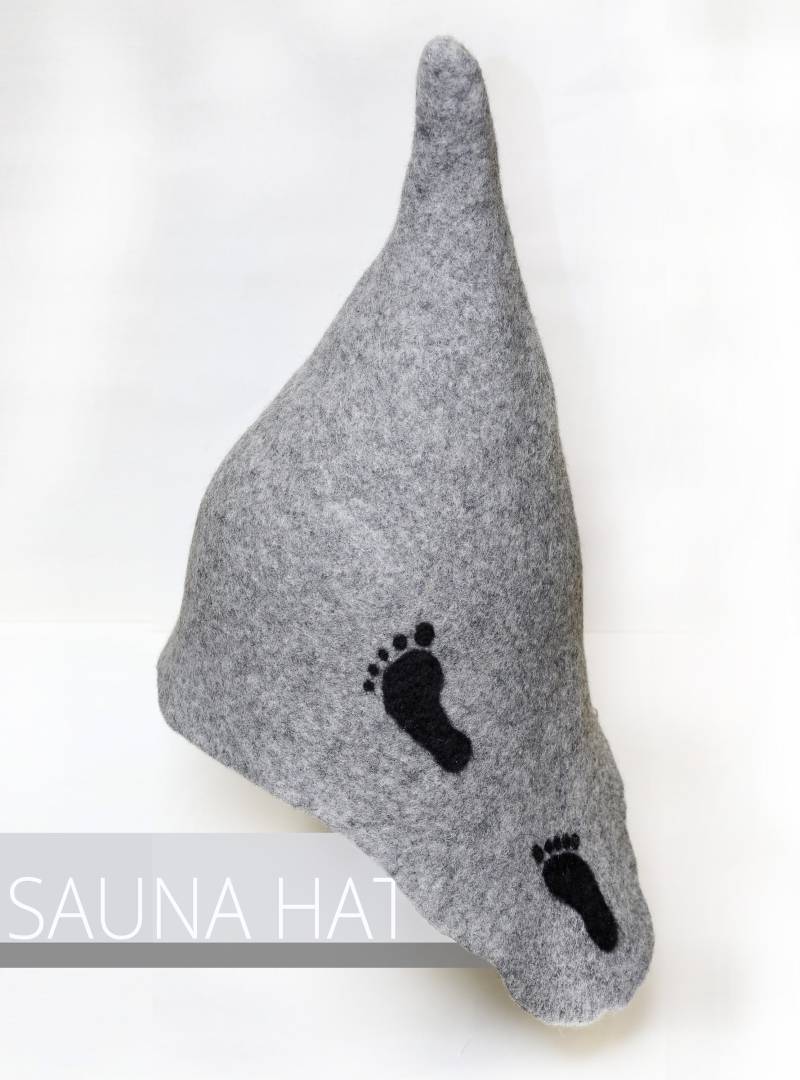 Filz-Wolle Handgefertigte Sauna-Hut, Handarbeit von Etsy - LufiDesign