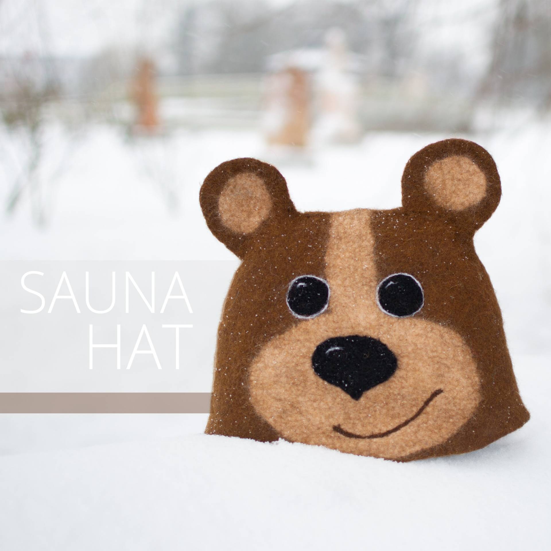 "Handgefertigter Sauna-Hut, Hut "Bär" Und "Hut" "Handgefertigter Sauna-Hut, Hut "Bär" Und "Hut" von Etsy - LufiDesign