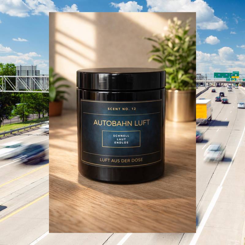 Autobahn-Luft - Dose Mit Fahrtwind, Freiheit & Abenteuer | Geschenkidee Mini-Erlebnis Edel Modern von Etsy - LuftausderDose