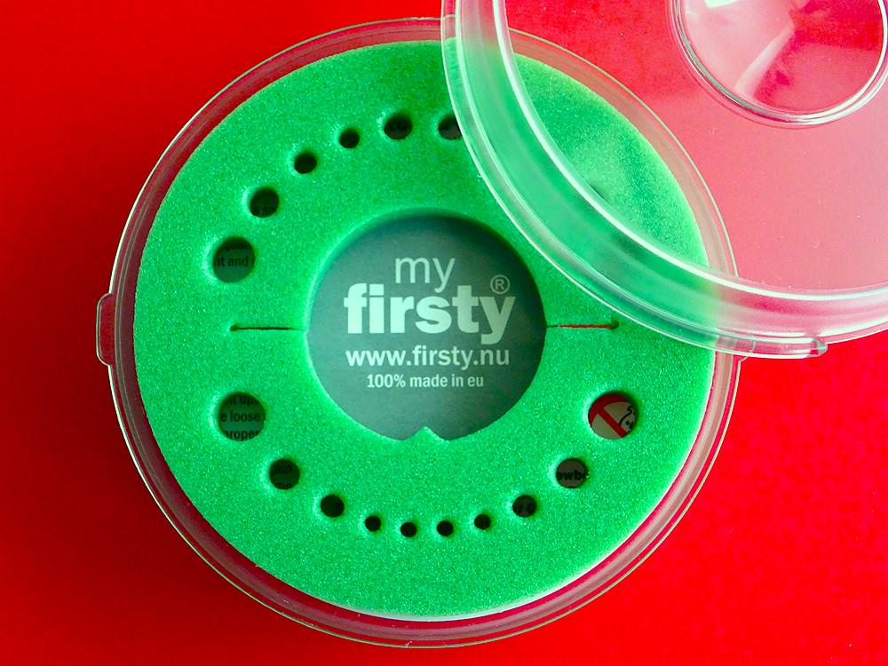 Firsty Round Milchzahndose | Grün, Jungen von Etsy - Lumage
