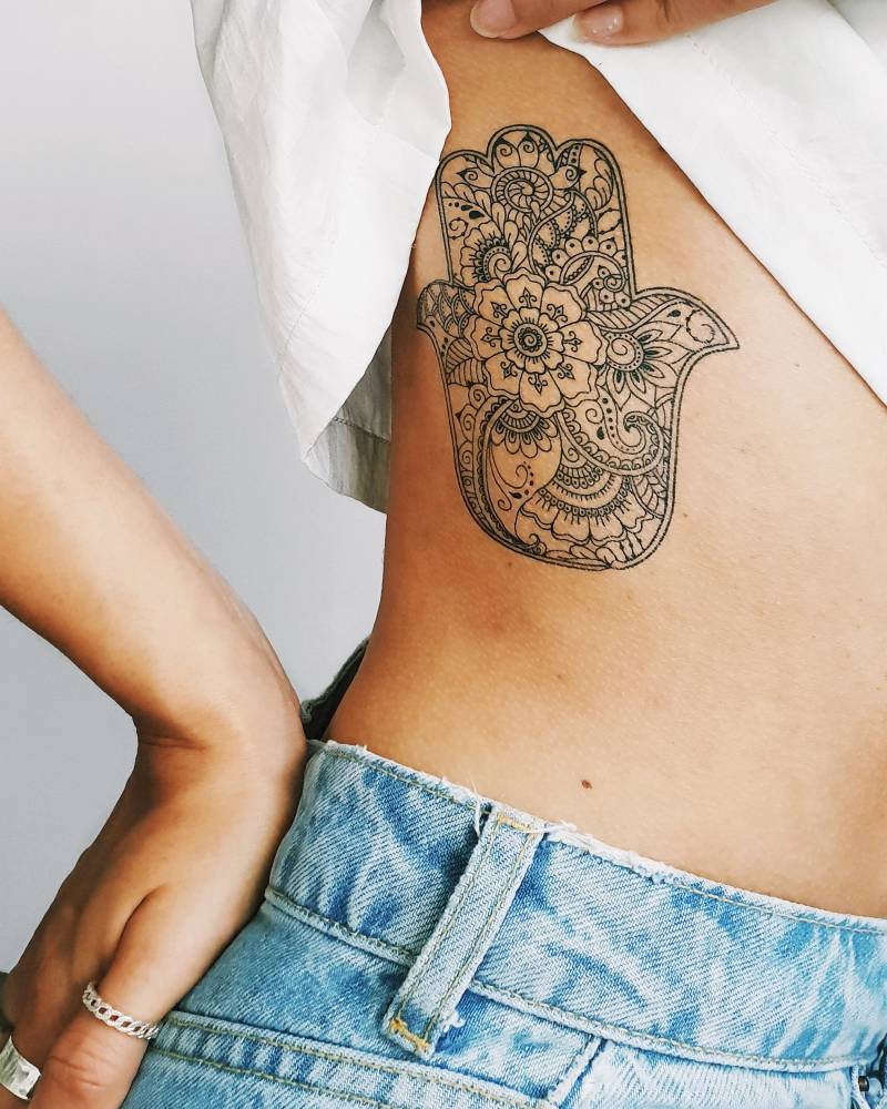 Hamsa Hand Design A6 Kleines Temporäres Tattoo Boho/Feiertag/strand/Weihnachtsgeschenk Hamsa Hand Design A6 Kleines Temporäres Tattoo Boho/Feiertag/strand/Weihnachtsgeschenk von Etsy - LunaValleyTattoos